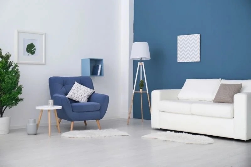 Aliağa salon iç cephe boyama örneği